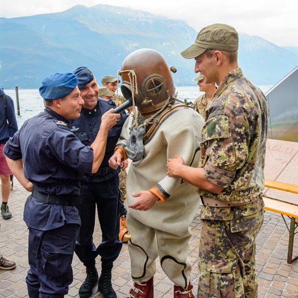 Gruppo Sommozzatori Riva - Esibizione Com.Sub.In. Riva del Garda 2019 -