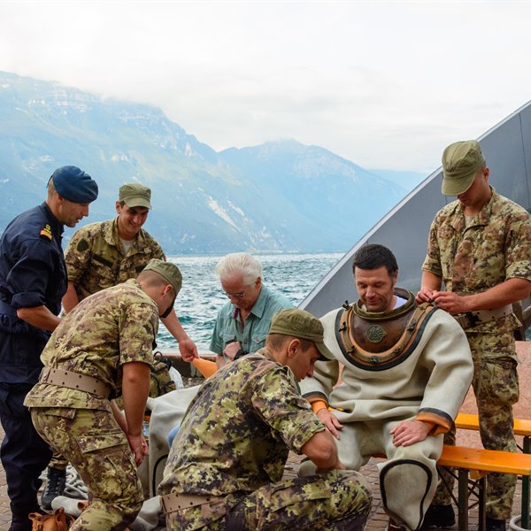 Gruppo Sommozzatori Riva - Esibizione Com.Sub.In. Riva del Garda 2019 -