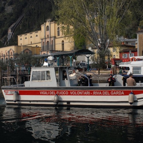 Gruppo Sommozzatori Riva - Giornata Ecologica 2013 - I vigili del fuoco di Riva del Garda