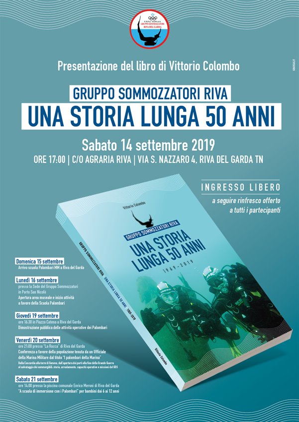 I 50 anni del Gruppo Sommozzatori Riva del Garda