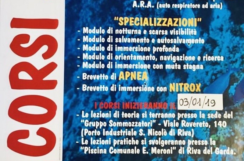 INIZIANO I CORSI SUB!