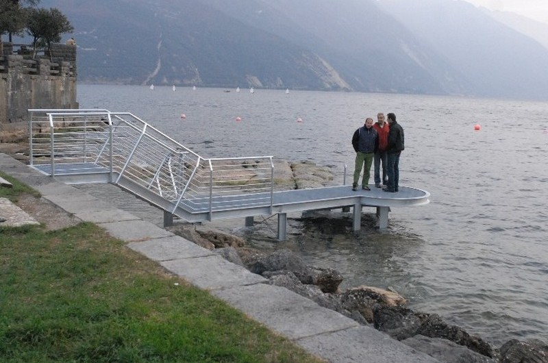Entrare in acqua
